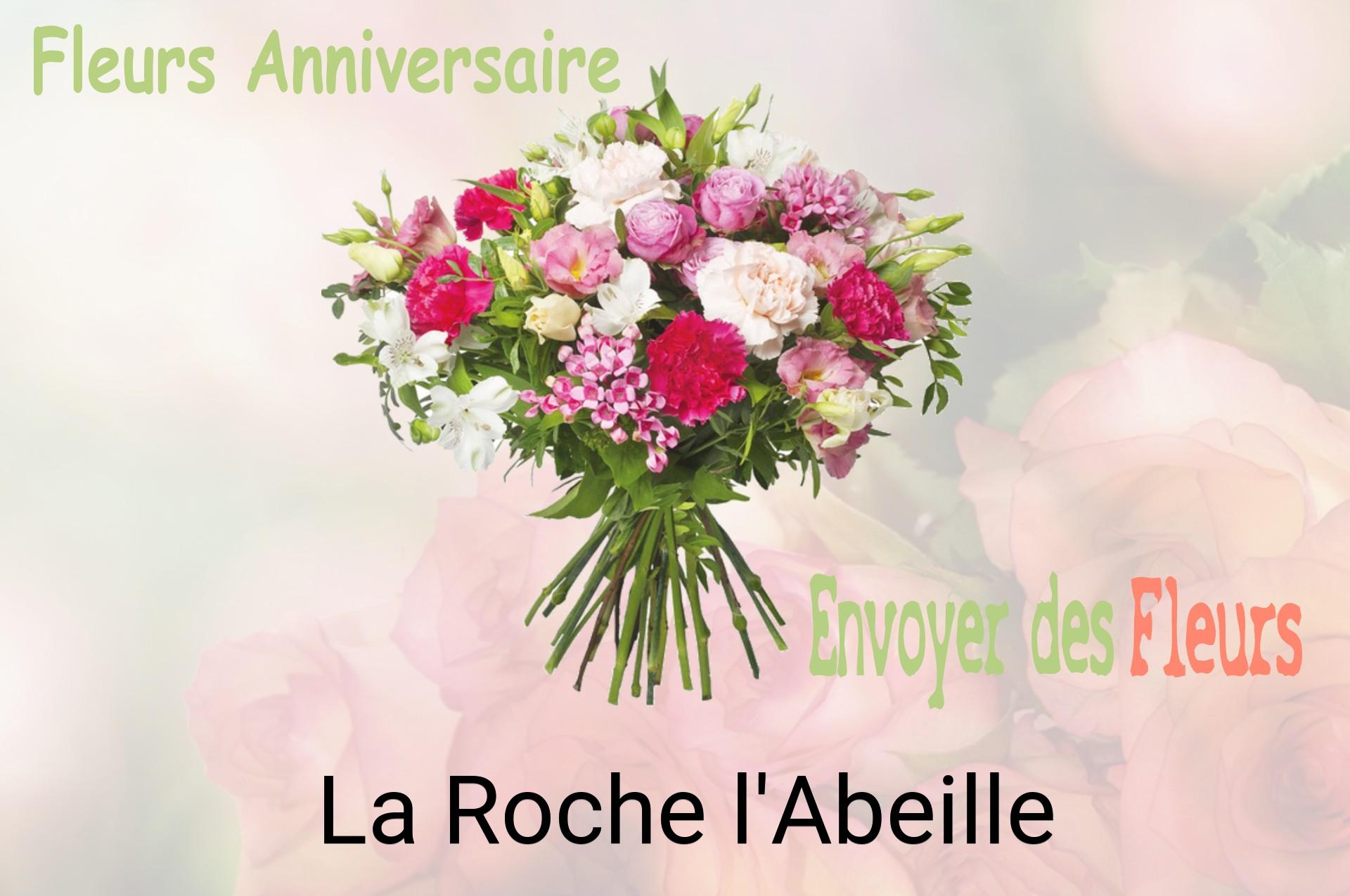 Bouquet de fleurs d’anniversaire livré à La Roche-l'Abeille