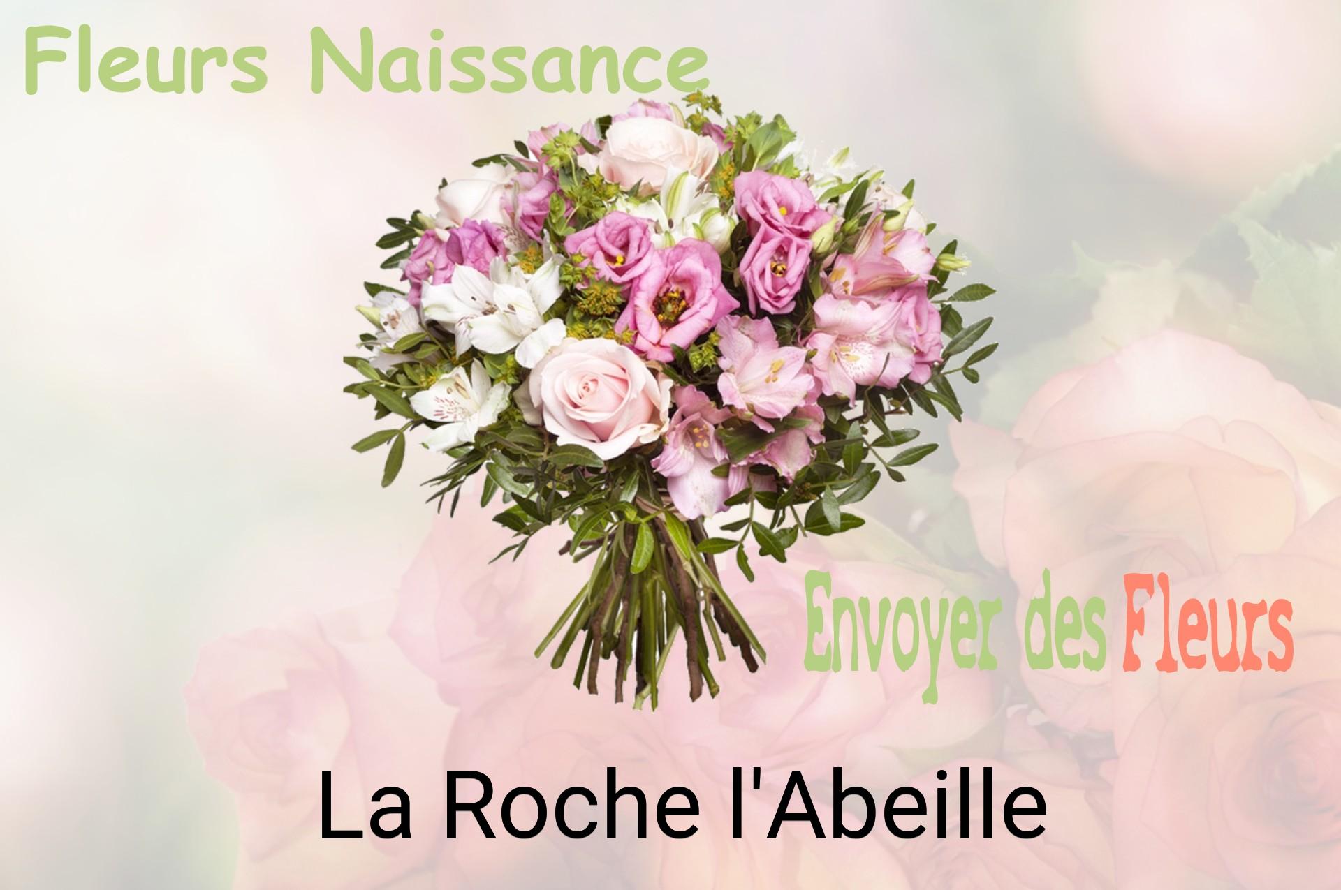 Bouquet de fleurs de naissance livré à La Roche-l'Abeille