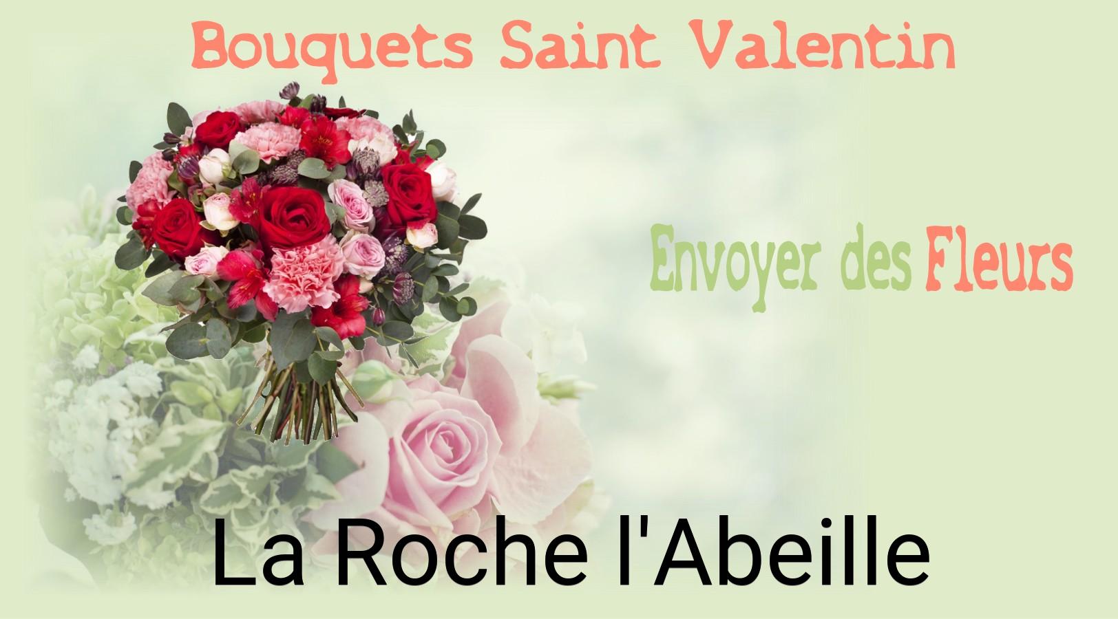 Roses de Saint-Valentin livrées à La Roche-l'Abeille